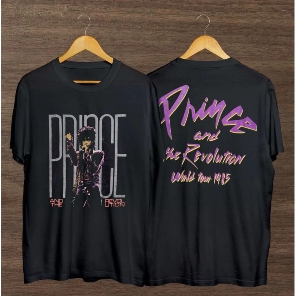 1985 Prince And The Revolution Purple Rain World Tour 2 Sided